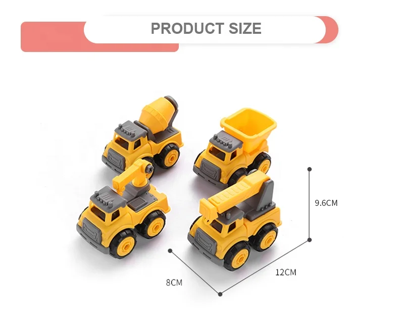 Engineering Creativity Diy Disassembly Tool Cars Disassembly Toy  for Kids