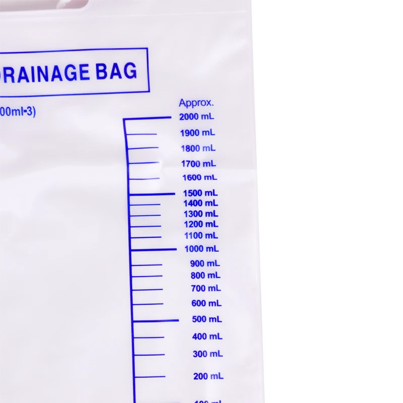 High quality disposable medical grade PVC sterile urine bag catheter urine drainage bag
