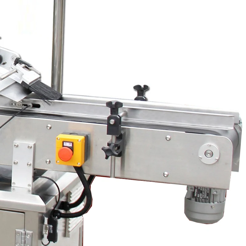 DOVOLL Horizontal Automatic sticker labeling machine maquina para sticker juice bottle label applicator