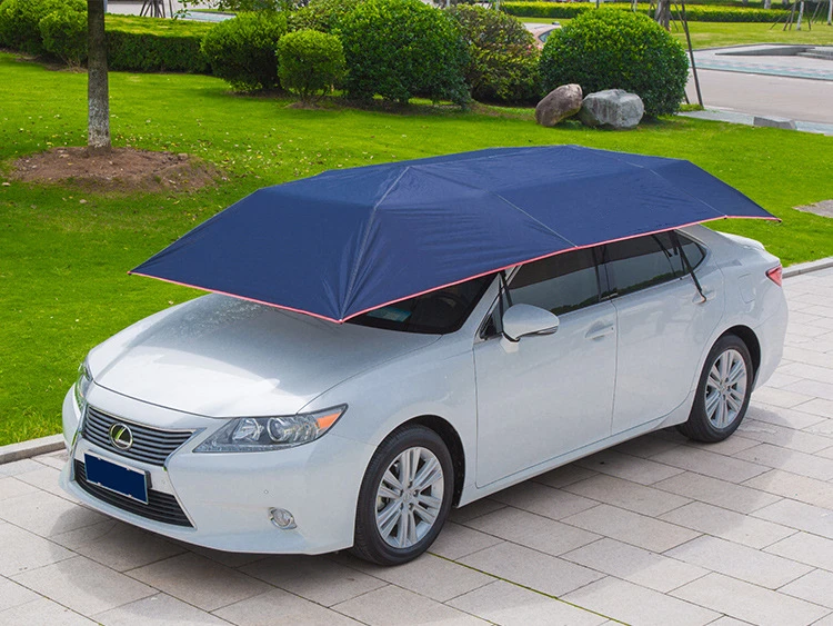 4.2m 4.6m remote control car cover tent/sunshade automatic