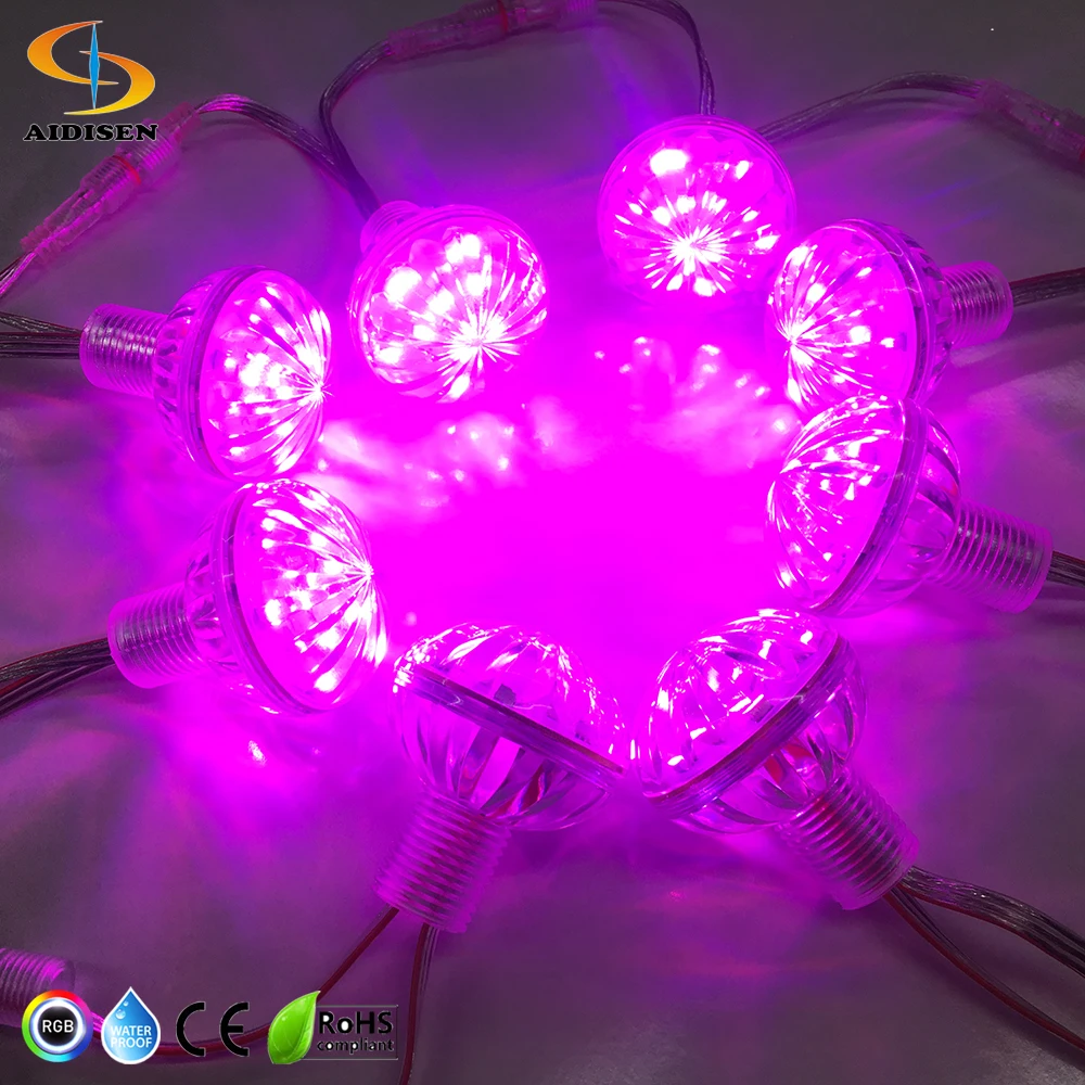 Светодиодный пиксель 45 мм 12 светодиодов UCS1903 RGB Funfair