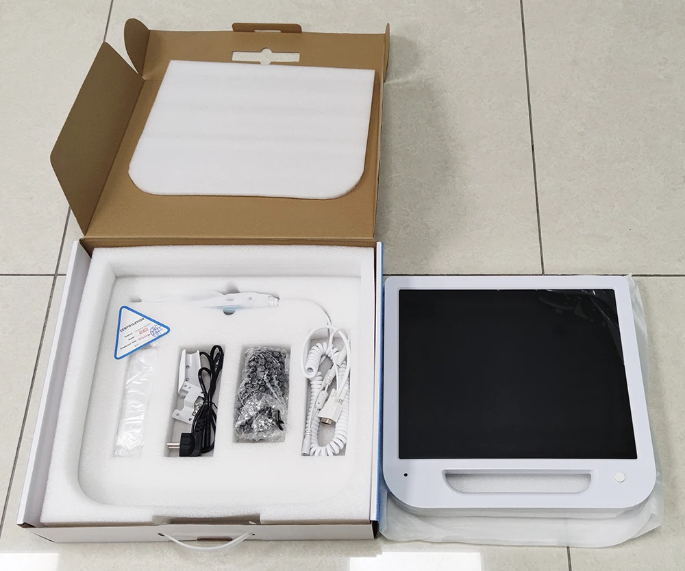 AliGan Dental equipment intra oral endoscope with 1280 x 1024 pixels 17-inch display 6 LED light beads 1/4 CMOS Image Sensor