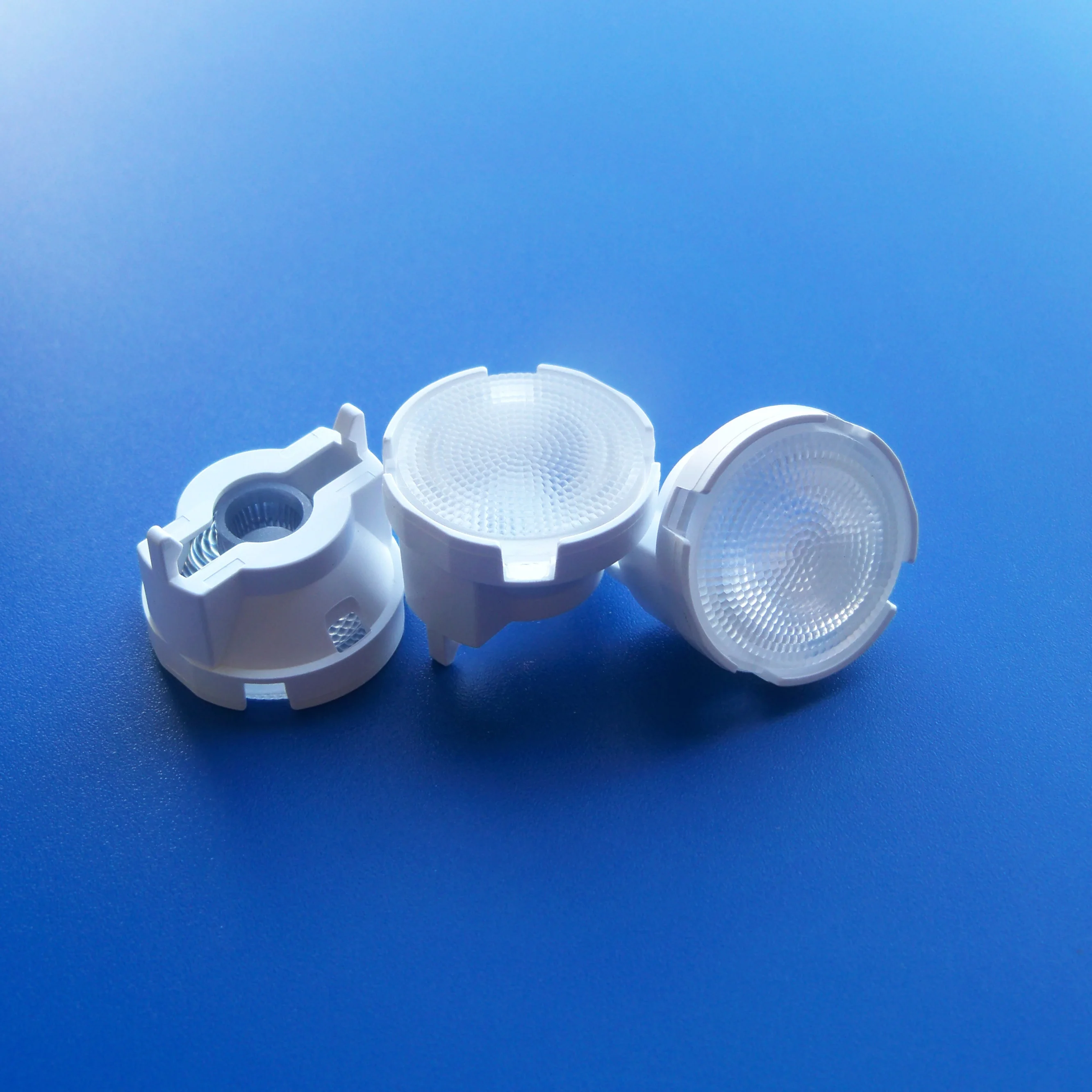 30degree diameter 21.7mm optics led lens 3535 3030 IR RGBW led spotlight  linear lamps PMMA PC LES HX-HKT-30