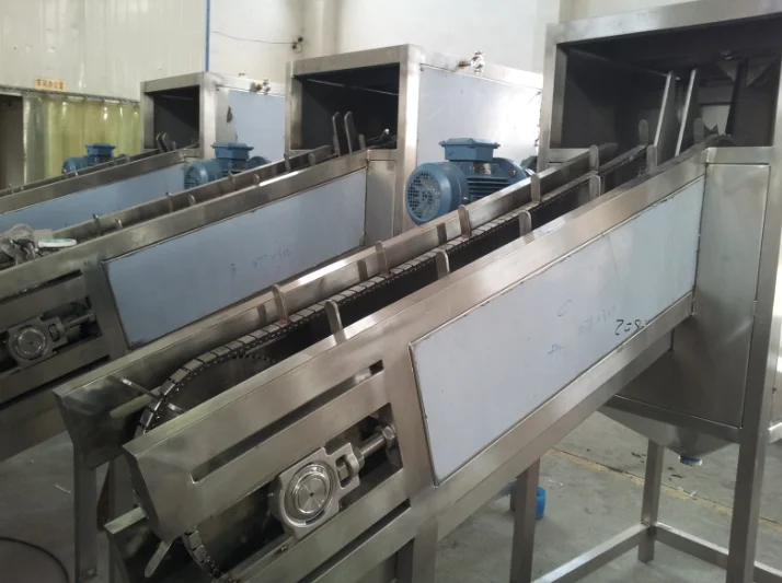 good price broccoli  coconut water cutting and vacuum extracting production line