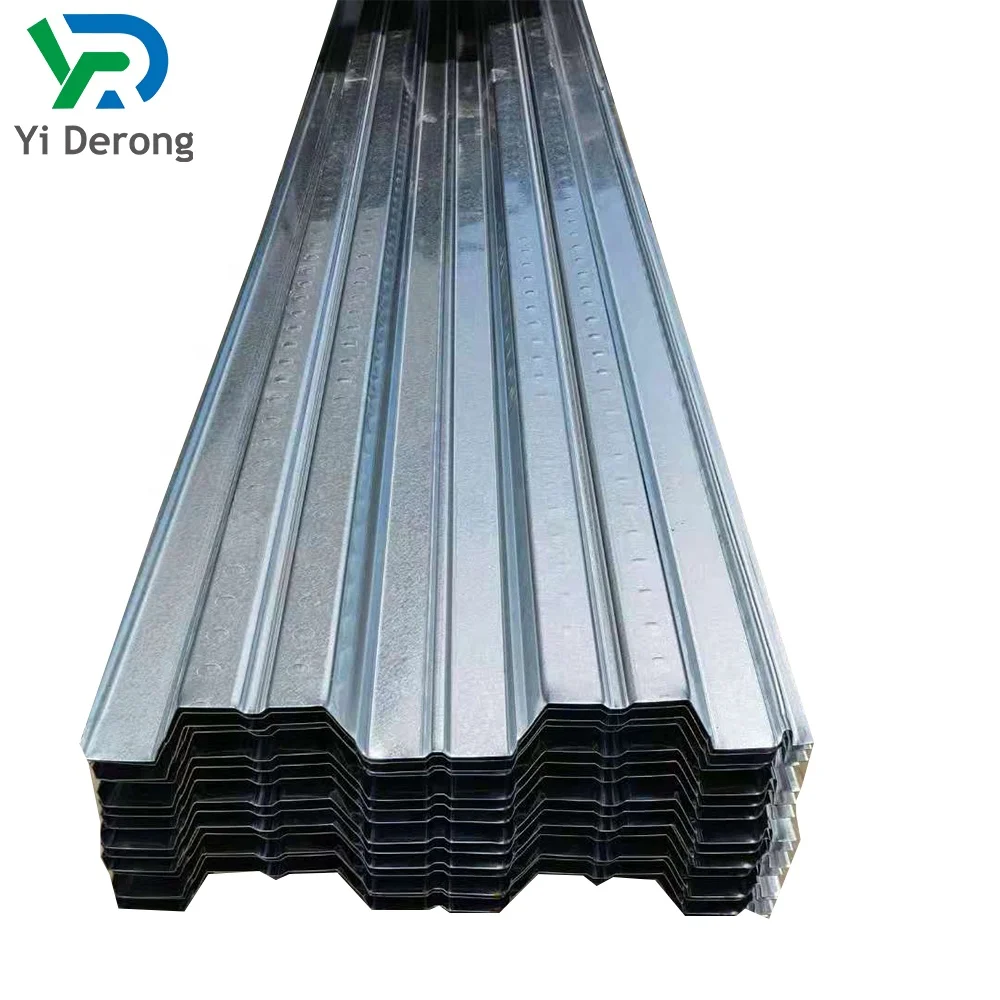 Metal building materials galvanized profiled sheet steel structure truss load-bearing steel plate