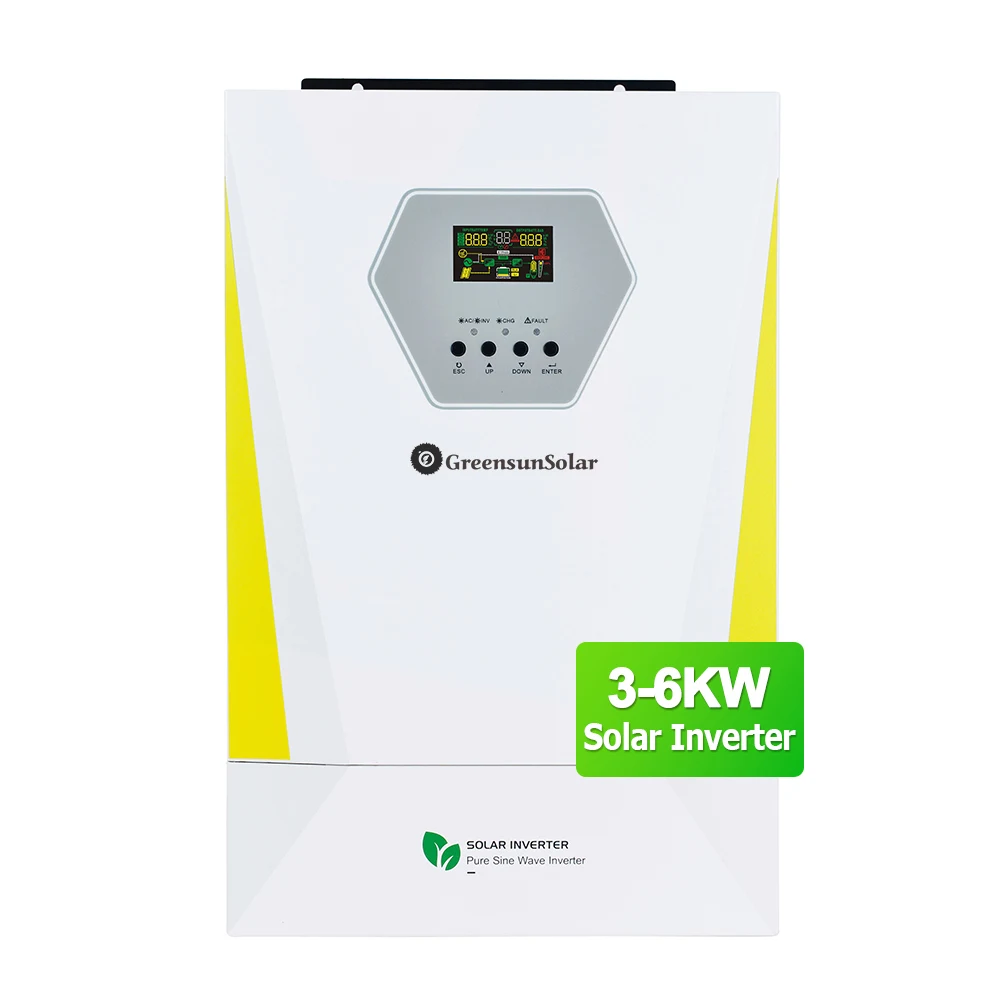Solar Inverter 3KW 6.2kw 24V 48v With Panel Solar Inverter Controller power Solar Converter Off Grid