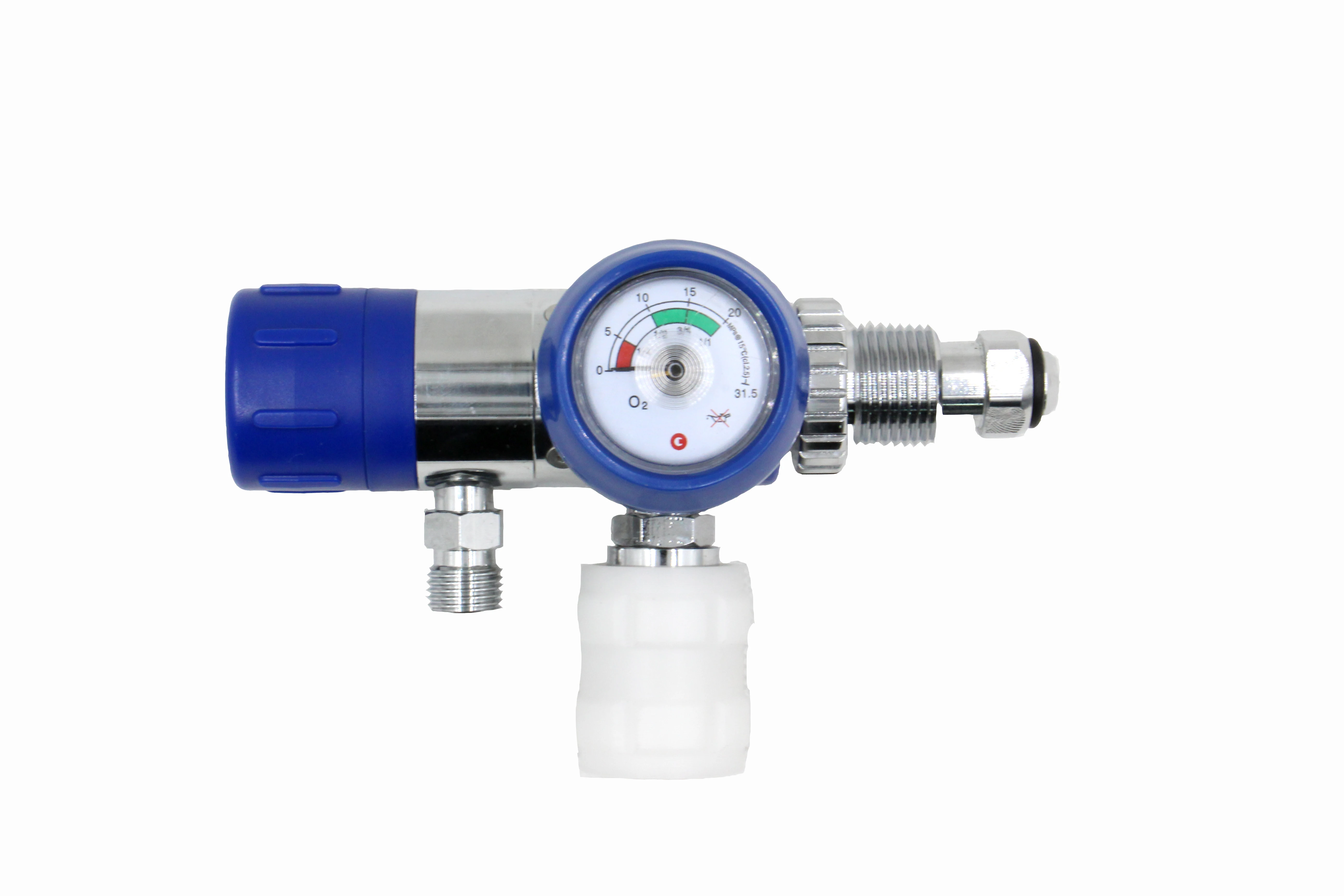 DIN477 medical high pressure oxygen regulator