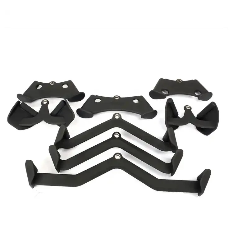 Wholesale Gym Fitness Accessories Cable Pull-Down Lat Bar Attachments Dip Stands for Effective Lat Pull-Down Training