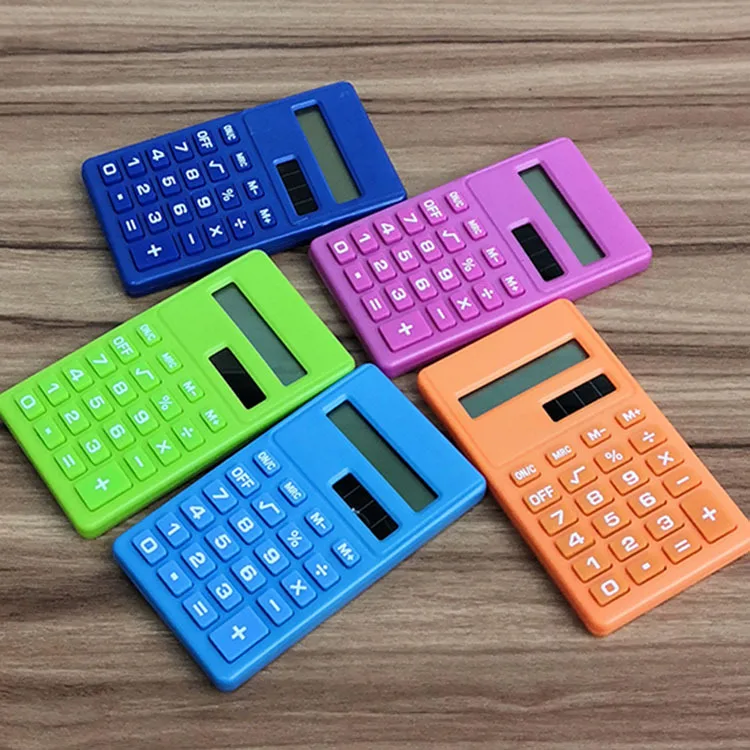 Best wholesale Cheap promotion gifts 8 digits mini electronic pocket Calculator General Purpose Calculator