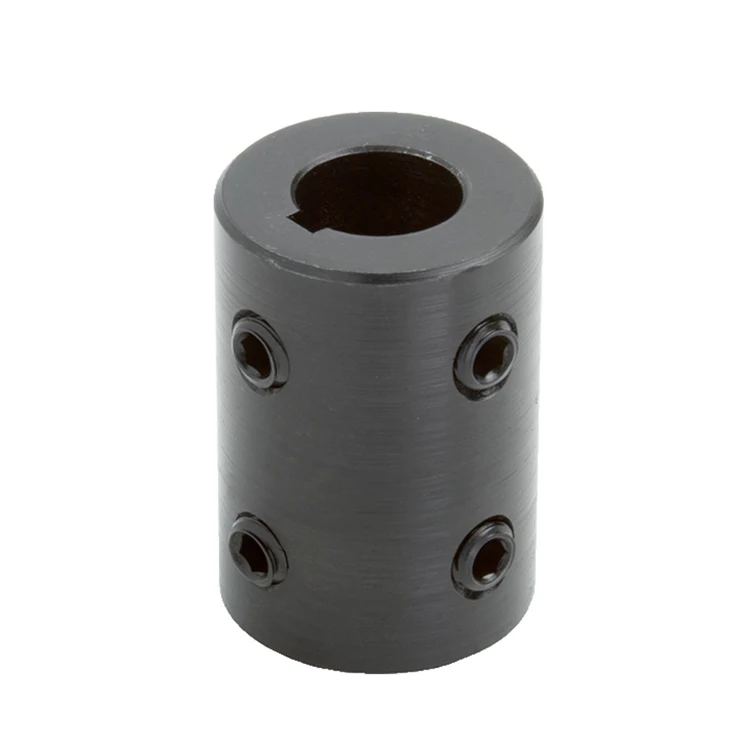 1 дюймовый стальной зажим C45, Жесткая Муфта с черным оксидом keyway