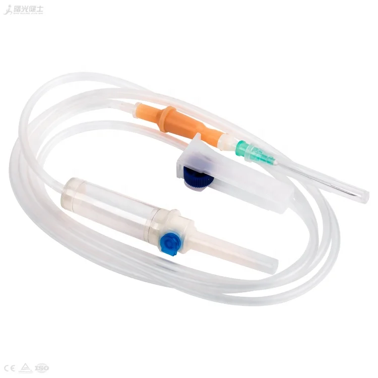 Lhl050 Good Quality Children Adult Luer Lock IV Infusion Set Transfusion Systems Disposable Infusion Set