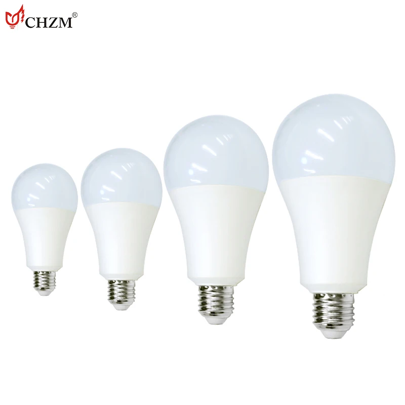 Household Energy-saving Lamp High-power Led Bulb Lamp E27 Screw Mouth Plastic Package Aluminum PC AC 90 Indoor Candle Lights 0.1