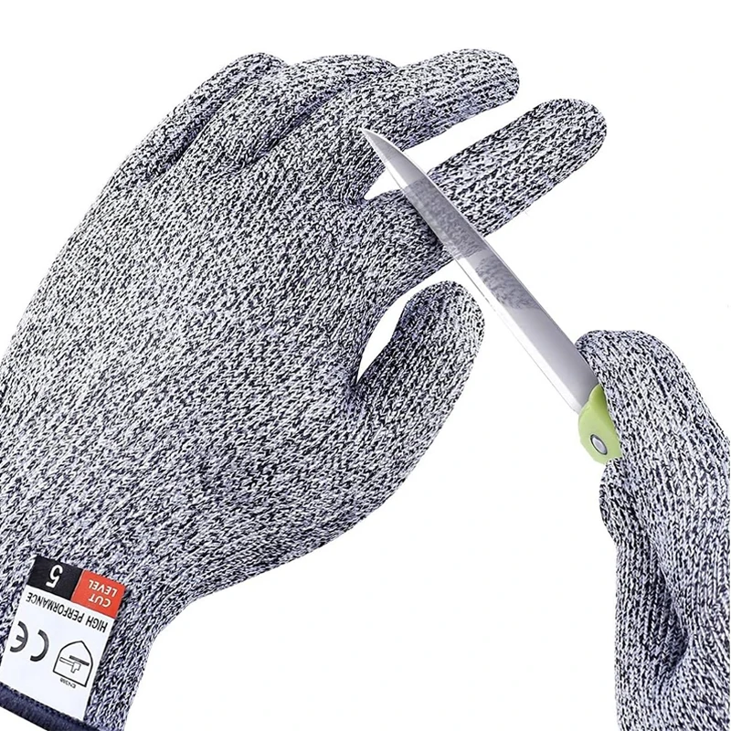 China Factory Cheap 13Gauge HPPE Comfortable Cut resistant Safety gloves CE EN388 ANSI A3