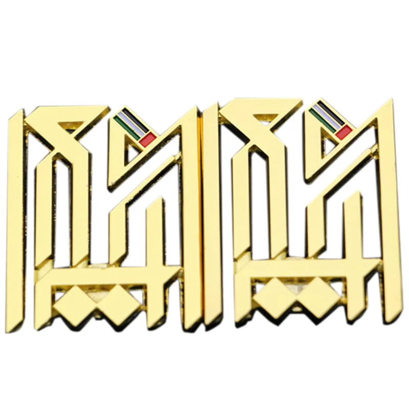 Hand made custom soft enamel the saint lapel pin for sale