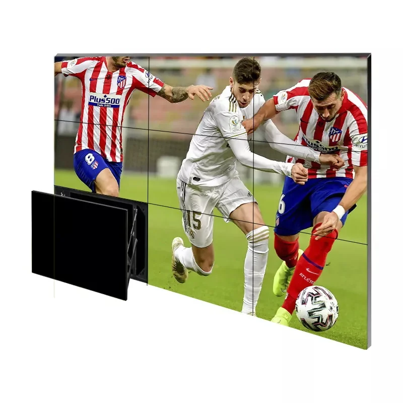 55 Inch Small Bezel Indoor Android Window Meeting Room Lcd Tv Wall Video Wall Controller Advertising Big Screen 2x2 3x4 1x4 3x3