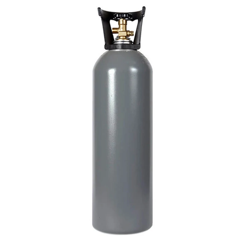 2L 1.5kg ISO7866 Soda Cylinder CO2 Bottle Aluminum Gas Cylinder For Household Commercial Soda Maker Machine Aquarium