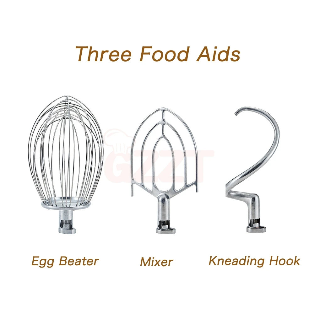 Commercial Bakery Equipment 10L 15L 20L 30Liters Cake Planetary Mixer Bakery Machines Commercial Kitchen Cream Stand Food Mixers