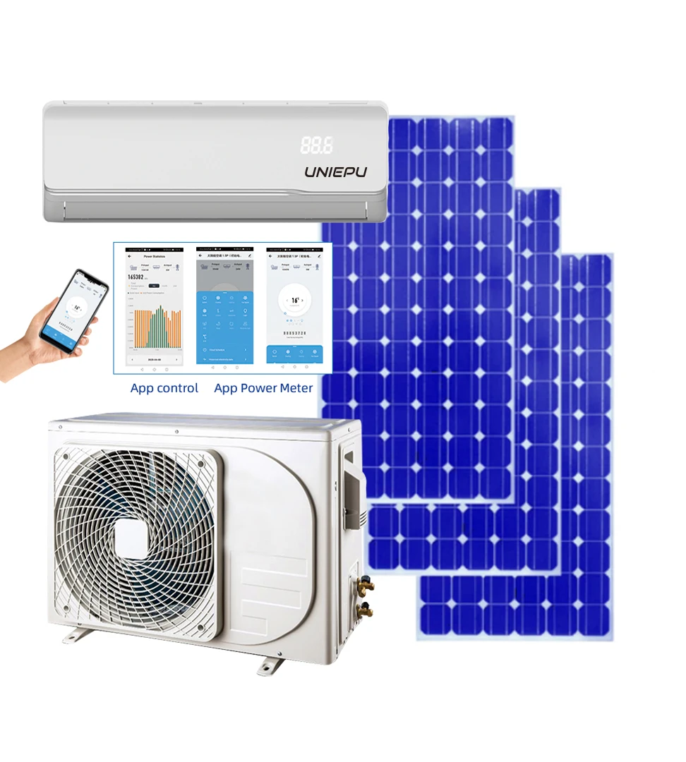 Солнечные 18000 Btu 12000btu 1 5-14 3 л.с. DC50-380V кондиционеры на солнечных батареях
