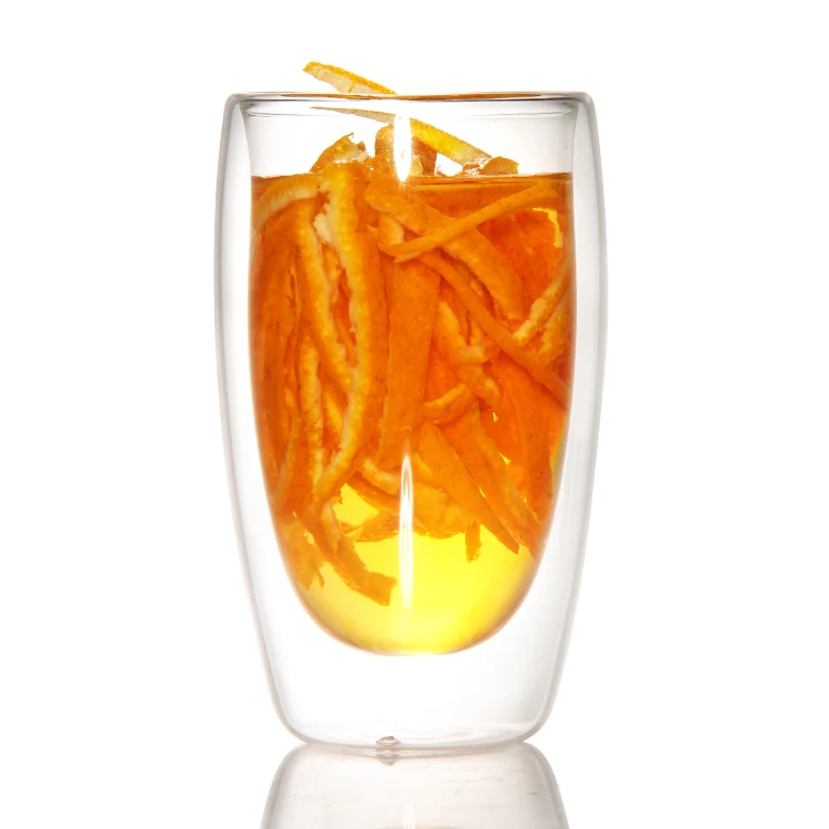 Hot Sale Double Wall Insulated Double Glass Coffee Mug Drinking Clear Glass Coffee Cup