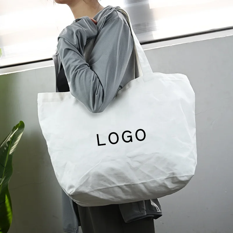 Wholesale China Custom Printed Eco Friendly Blank Crossbody Luxury Beach Cotton Tote Bag Organic Canvas Plain Grocery Bag