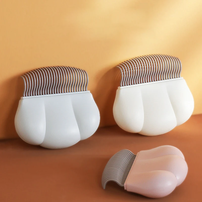 Pet Supplies Cat Dog Row Hair Removal Grooming Cloud Massage Wave Pet Shell Comb Brush