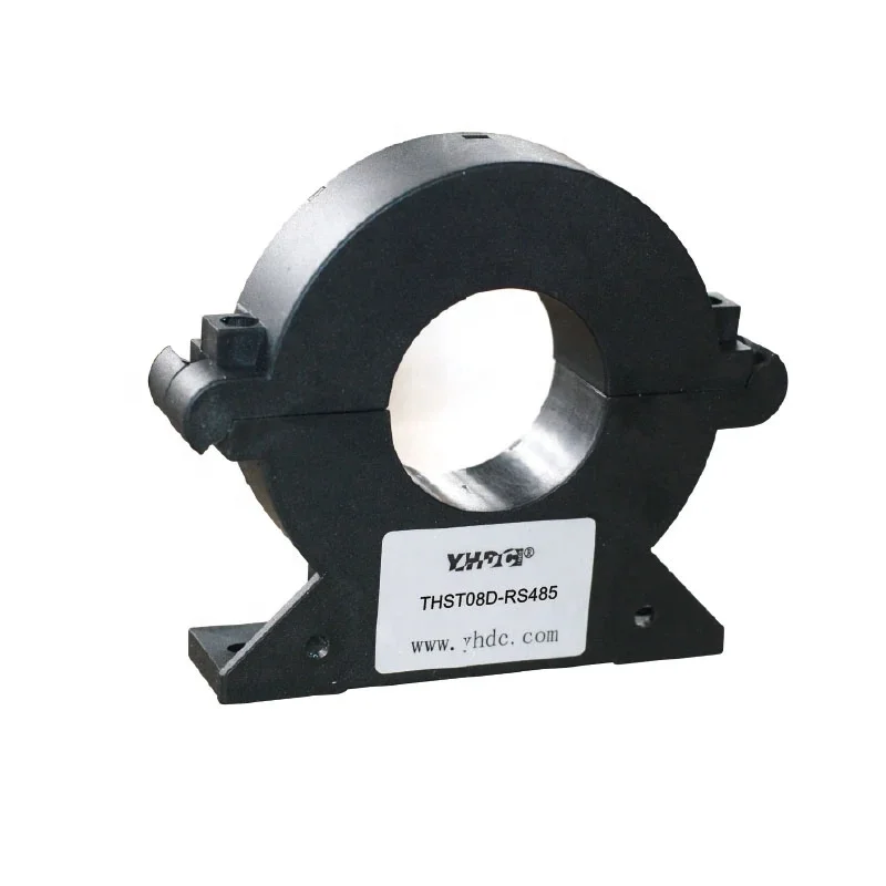 YHDC 400A-2000A DC digital output current transmitter, current transducer THST080D-rs485 80mm dia with RS485 Modbus Rtu output