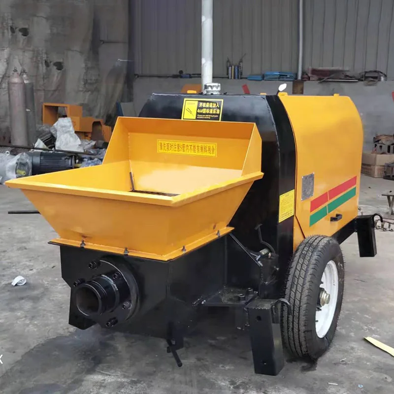 Times Power factory locomotive train concrete transfer pump small concrete pump prices concrete mixer with pump