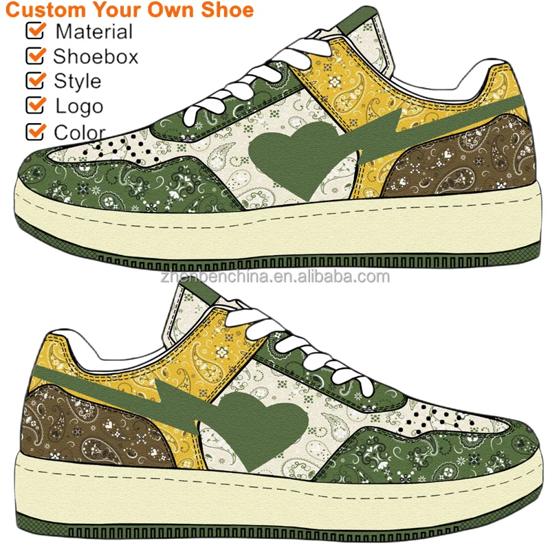 High Quality Designer Custom Men Shoes Manufacturer Factory Full Customization Shoes Men Genuine Leather Skateboard Shoes Retro