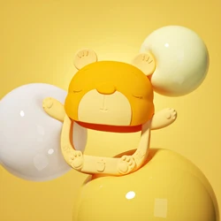 Baby Anti-eating Hand Teether Kids Silicone Toys BPA Free  Infant Chew Teething Toys Hand Protection 0-12Month Soft baby teether