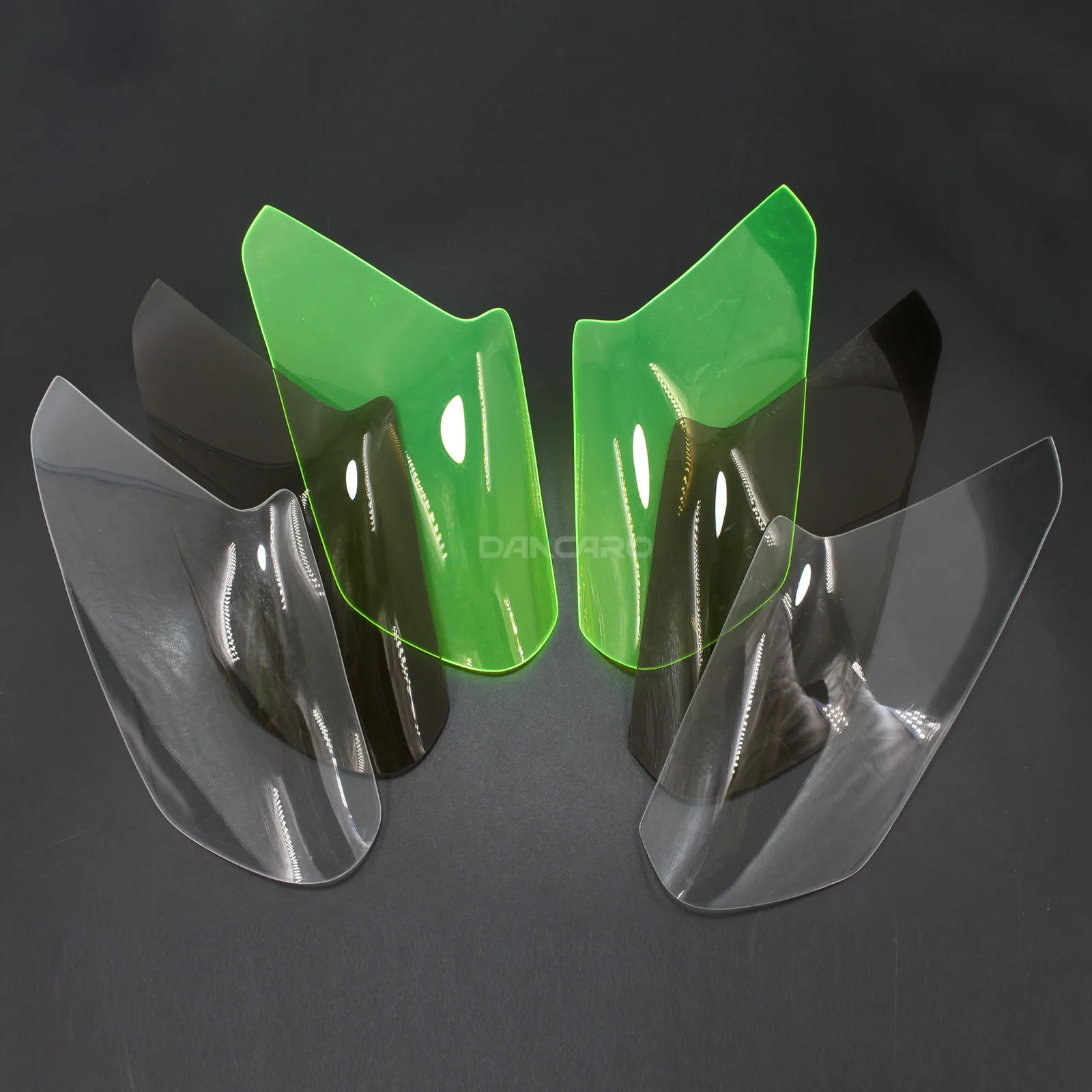 DANCARO Motorcycle Headlight Decorative Cover Pads Light Cover Protector for YAMAHA T-MAX530 TMAX 530 13-14 Accessories Parts