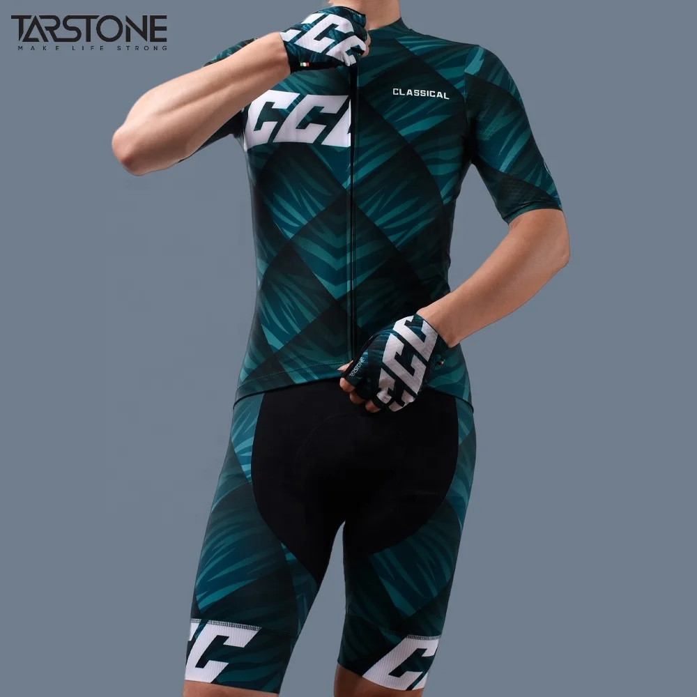 Tarstone Wholesale Sublimation Printing Design Sports Bike Clothing Breathable Custom Cycling Jersey For Cyclist