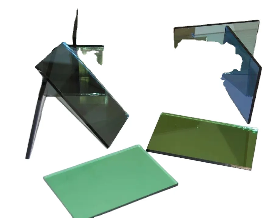 Color  glass   Direct selling of coated glass manufacturer can be tempered for window curtain wall