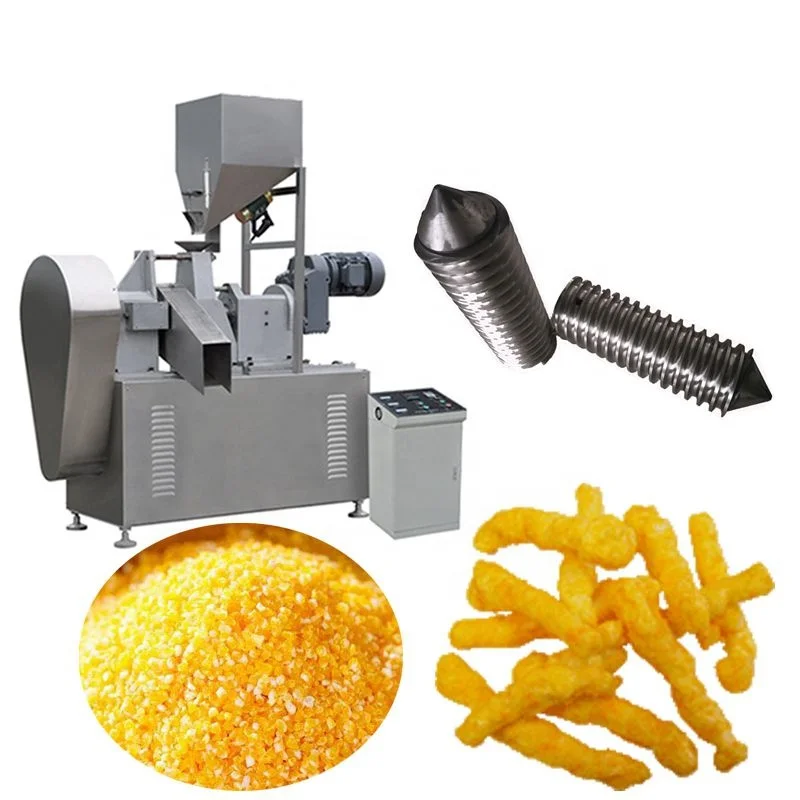 fried kurkure snack extruder  baked kurkure machine  food kurkure making machine price