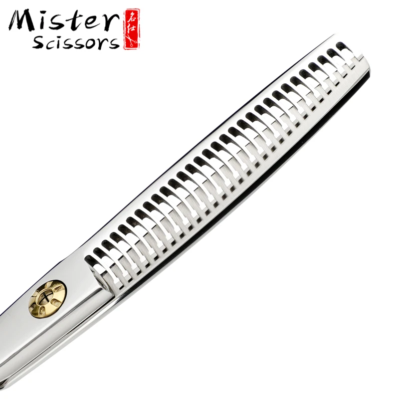 Custom 6 inch Professional Hair Scissors Barber Thinning Shear For Salon