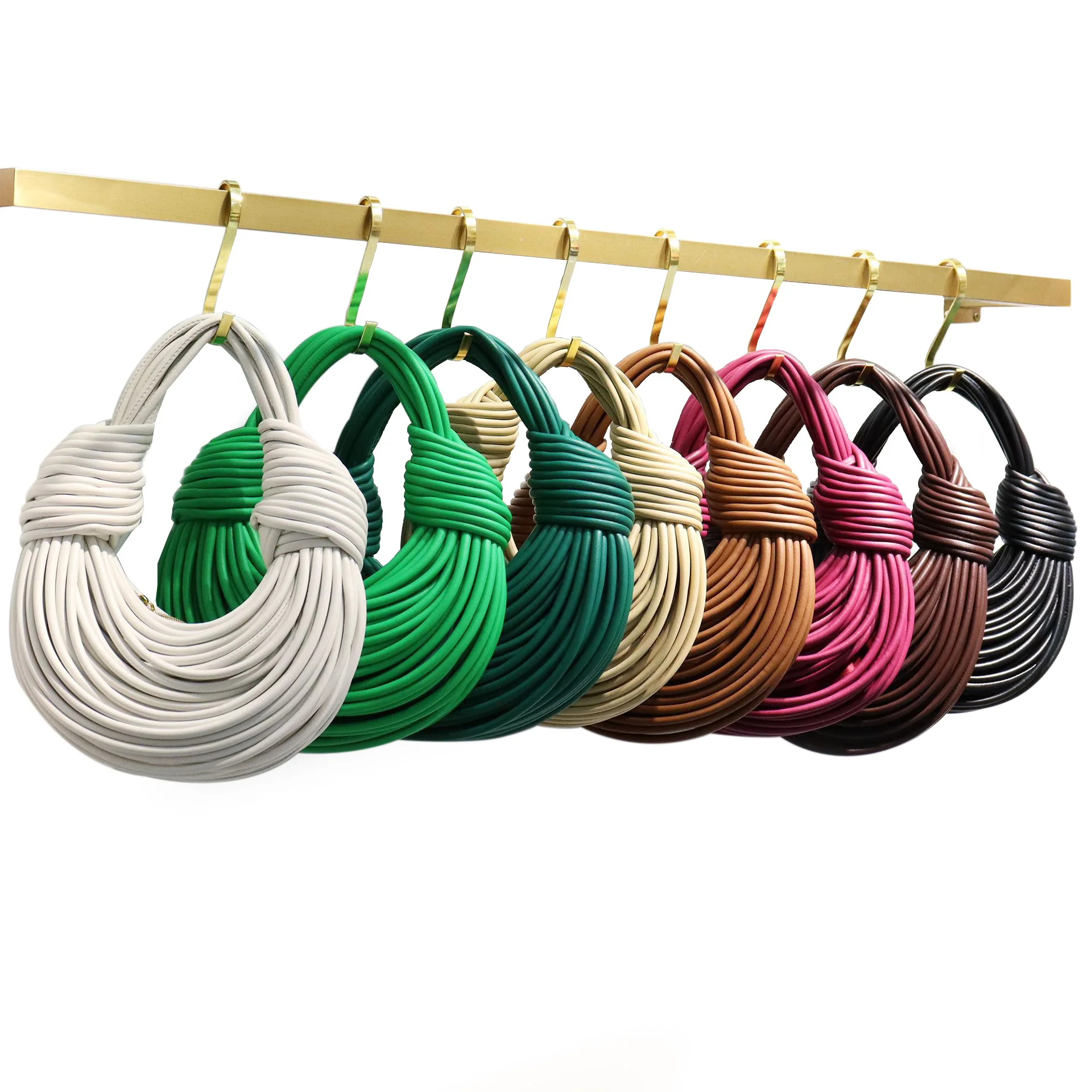 Australia designer 2022 Double knot lines straps looksalike noodles fashion line handbag hobo handbags
