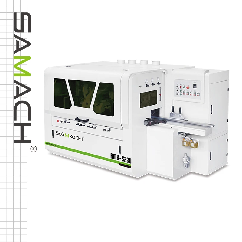 SAMACH 5 Spindles Automatic Four Side Planer Moulder 4 Side Moulder