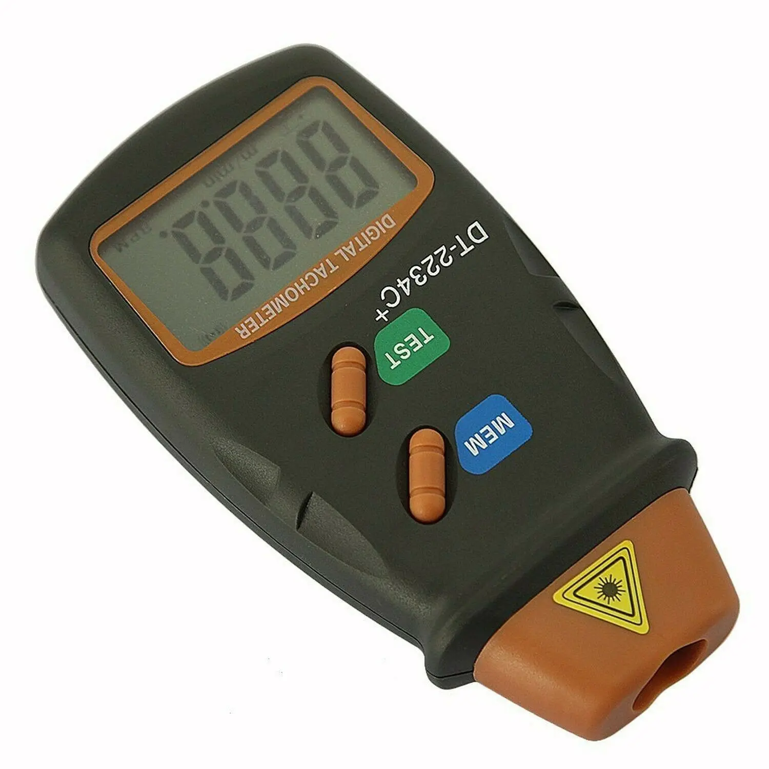 LCD Digital Laser Tachometer 2.5-100000 RPM DT-2234C+