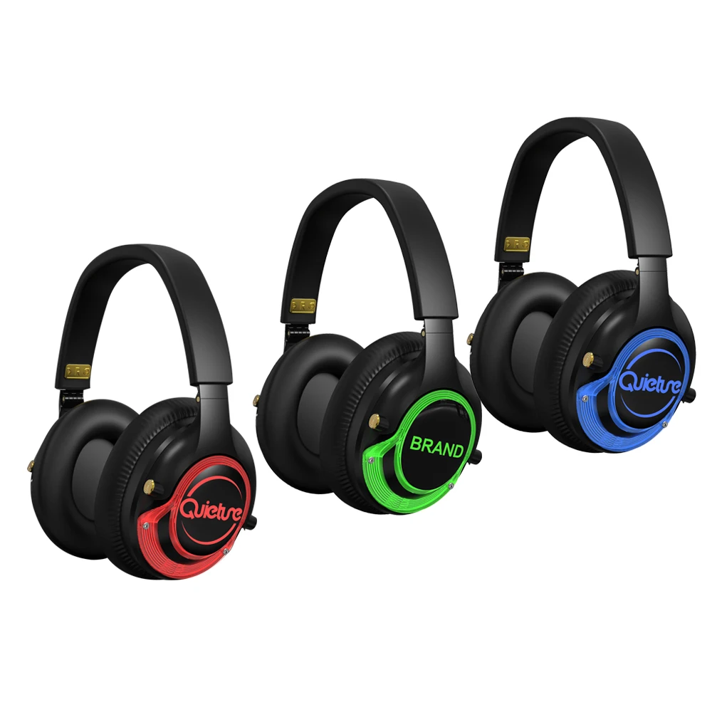 F49 Hi-Fi Тихая Клубная вечерние мероприятия и больше каналов складной беспроводной светодио дный Бесшумная гарнитура для дискотек и передатчика