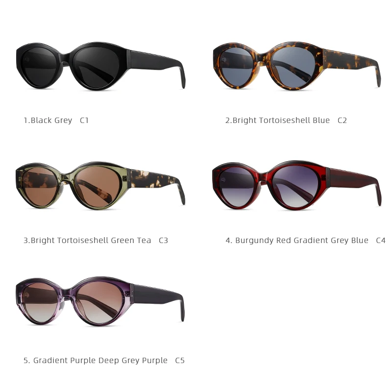 Роскошные Новые дизайнерские женские брендовые солнцезащитные очки TR90 в овальной оправе ацетатные виски Модные