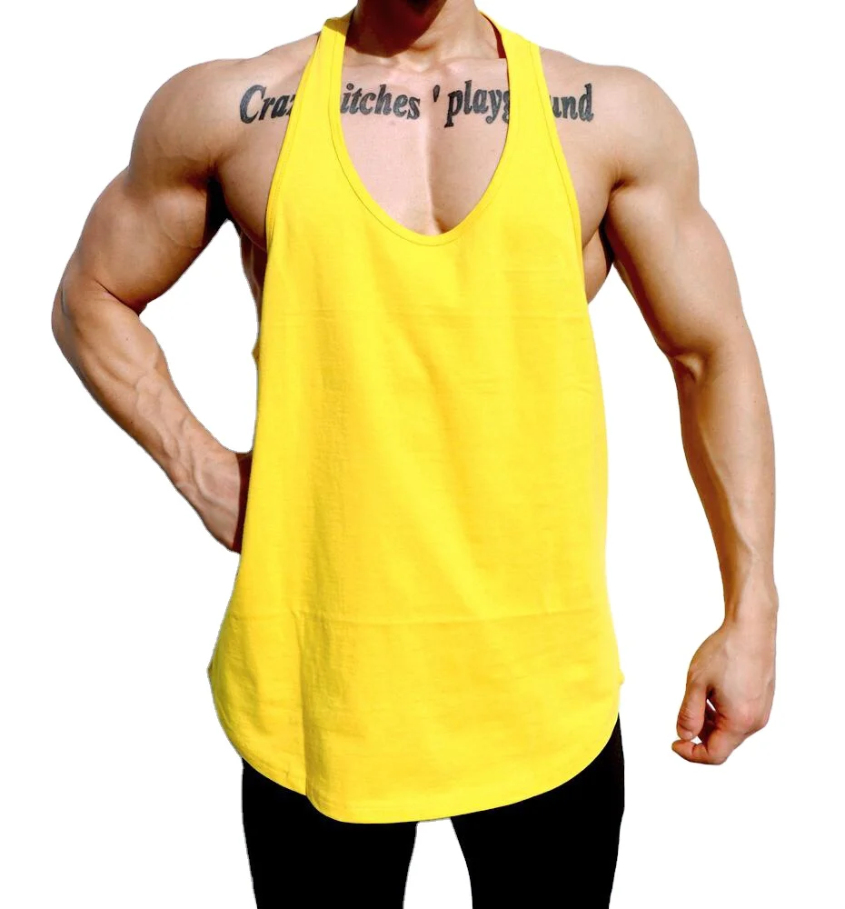 
Wholesale Custom Logo Size Color Mens Tank Tops Fitness Sportswear Outwork Sleeveless Singlet for Training 