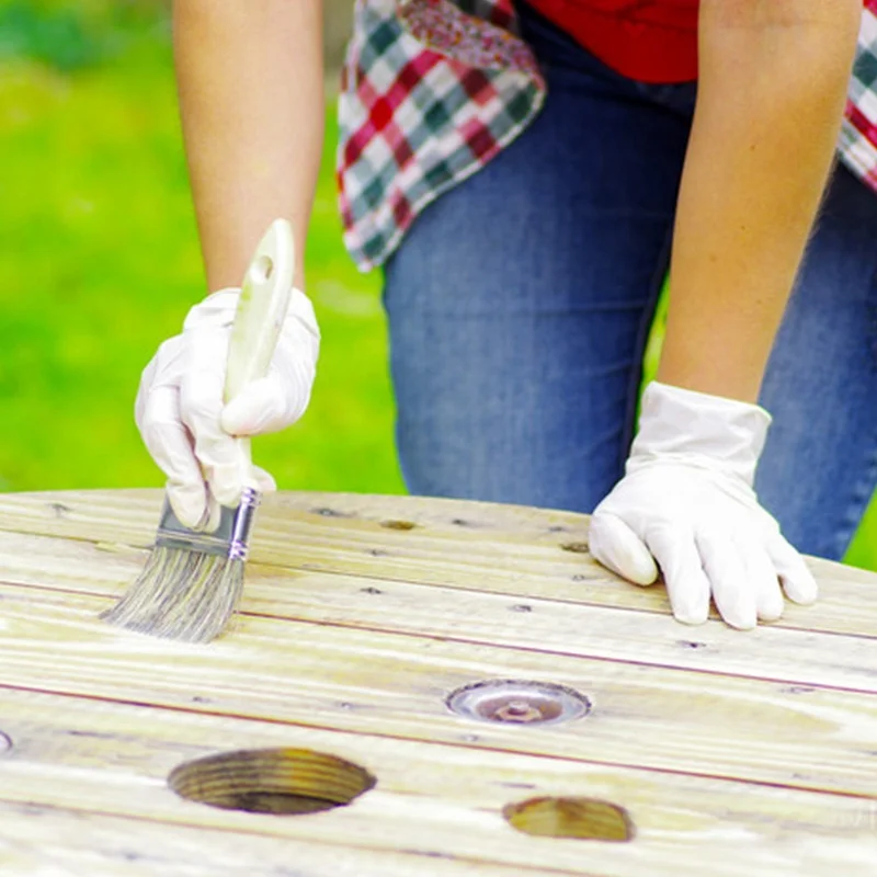 Anti Chemical PVC Gloves Waterproof Touch Screen Gloves Oil-resistant Disposable Powder Free White Vinyl Gloves for Household