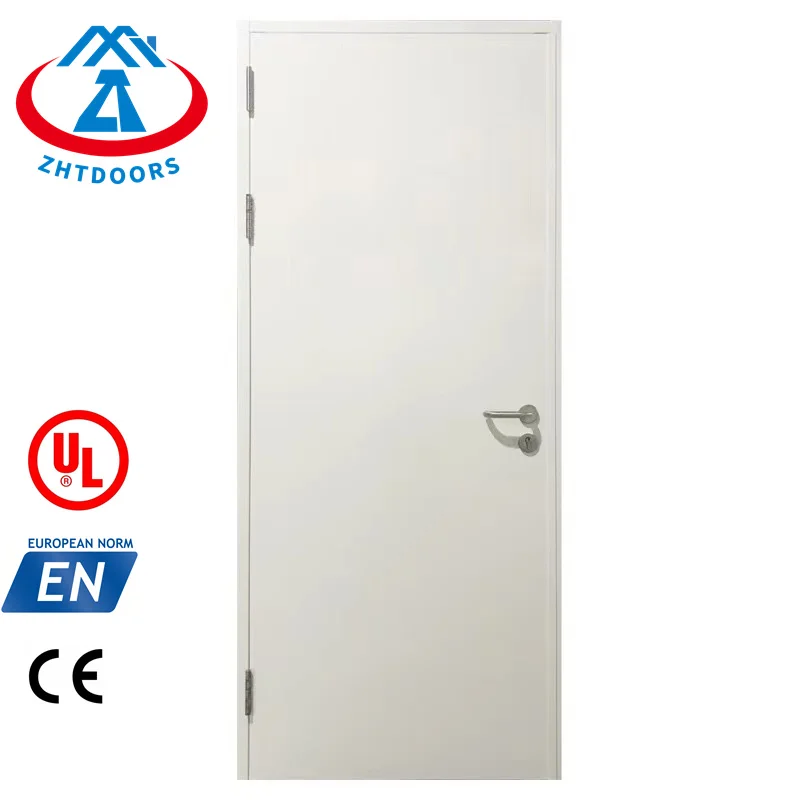 ZHTDOORS China Best Selling Product High Quality Single Leaf Multi Style 90 Minute Fire Safety Door
