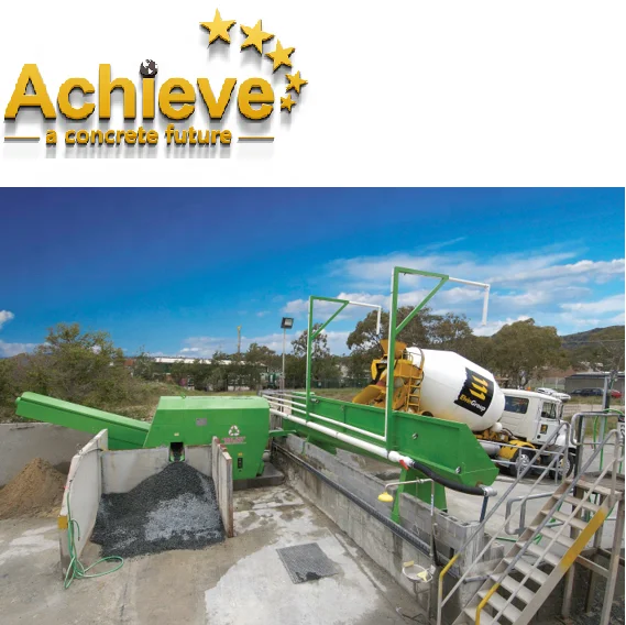 TF-135 CONCRETE RECYCLE SYSTEM  Concrete recycler Ready mix reclaimer