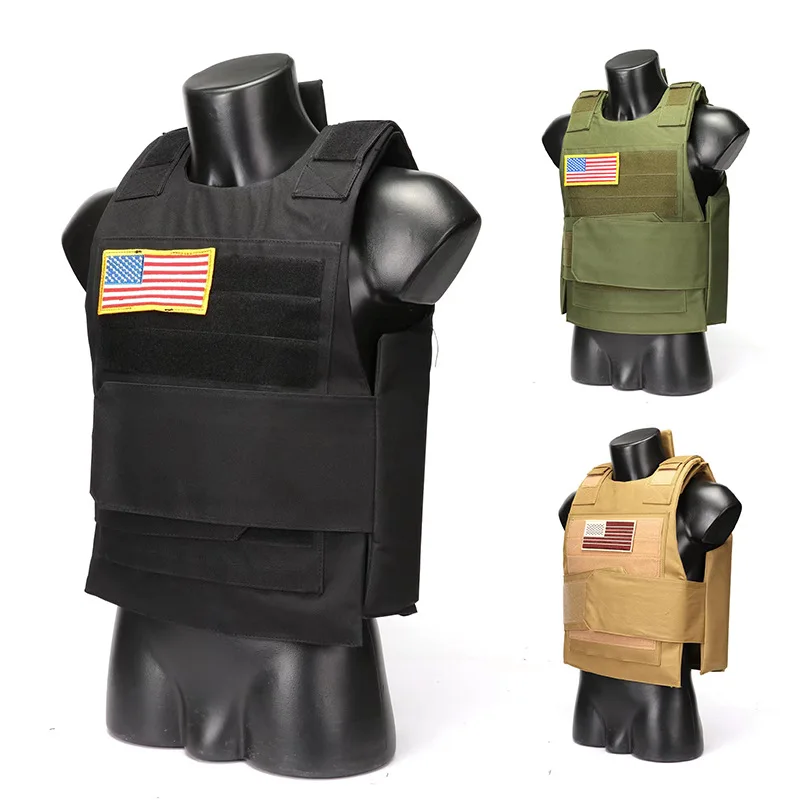 Custom Print Security Vest Quick Release 500D 900D 1000D Nylon Oxford Tactical Vest Security Guard Vest