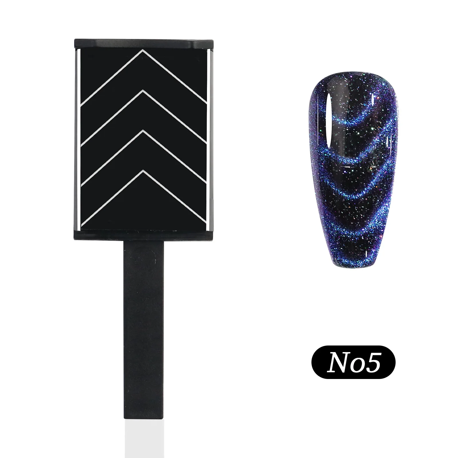 Nail Salon Tool Manicure 3D Heart Wave Magnet Sticks Gel Polish Nail Art Cat Eye Magnet