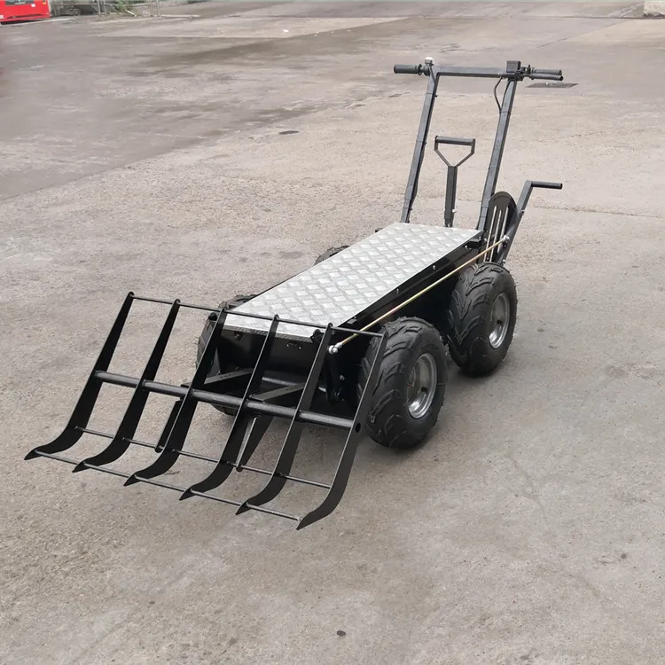 popular 4 wheel drive mini dumper trolly for garden,farm and agriculture/mini loader