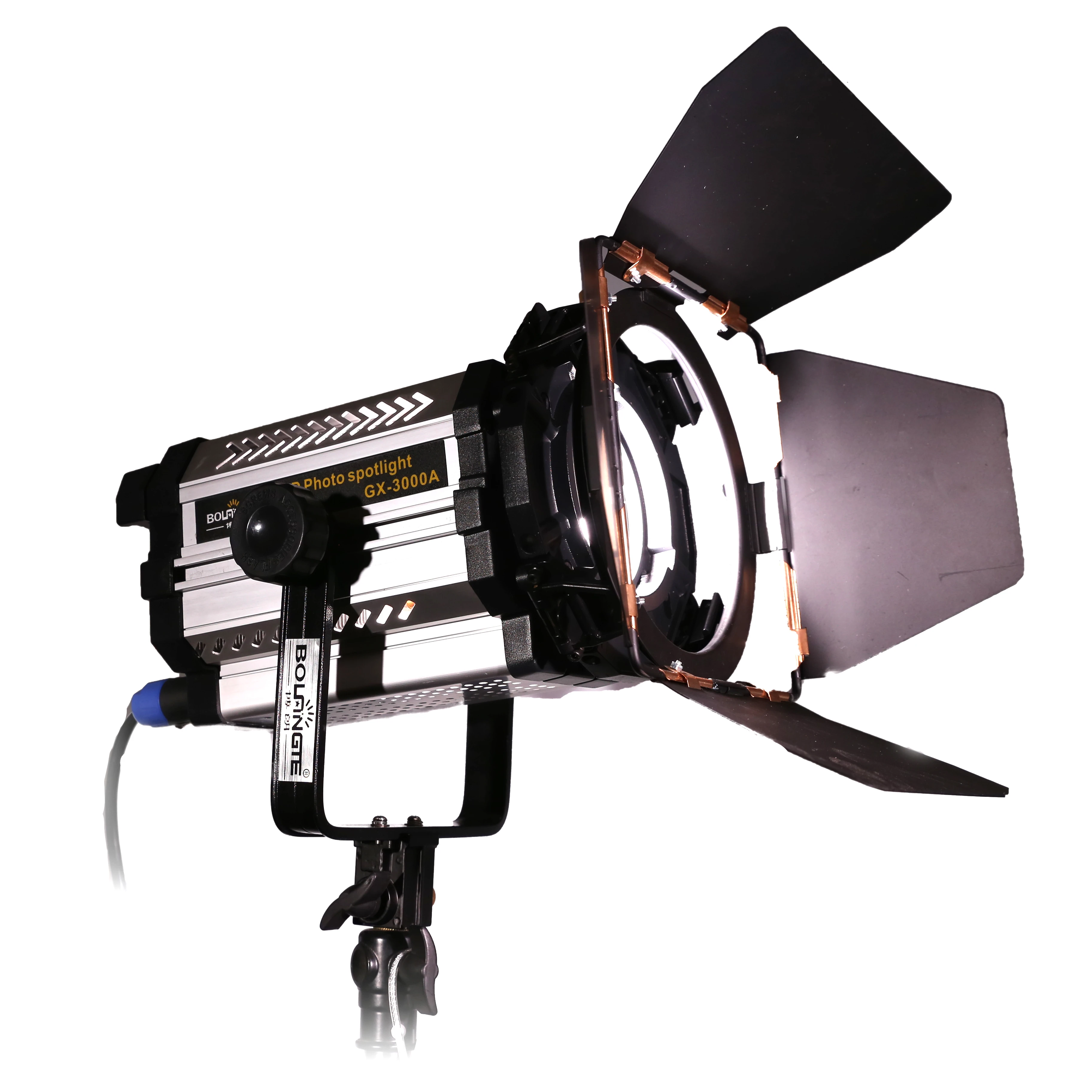 Fresnel LED spotlight video light stage film shooting lamp 300W GX-3000A led light for video shooting  photo studio light