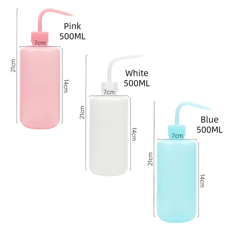 Professional Soft Dropper Accessories Chemistry Medical 250 1000 150 500 ML Squeeze Rinse Tattoo Eyelash Bottle Plastic Wash