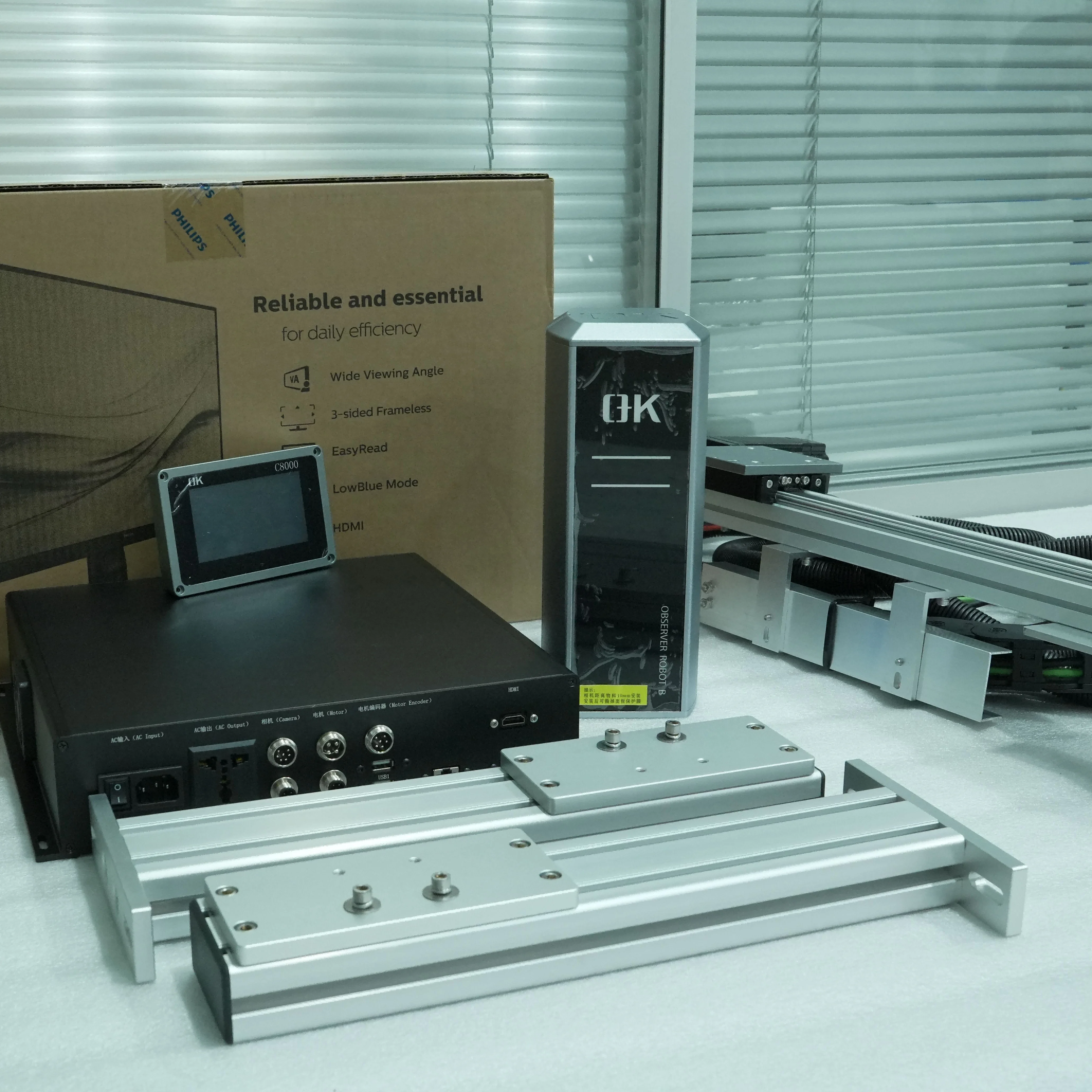 3000mm Automatic Moving Video Web print Inspection System quality checking system for printing machine print defect inspection