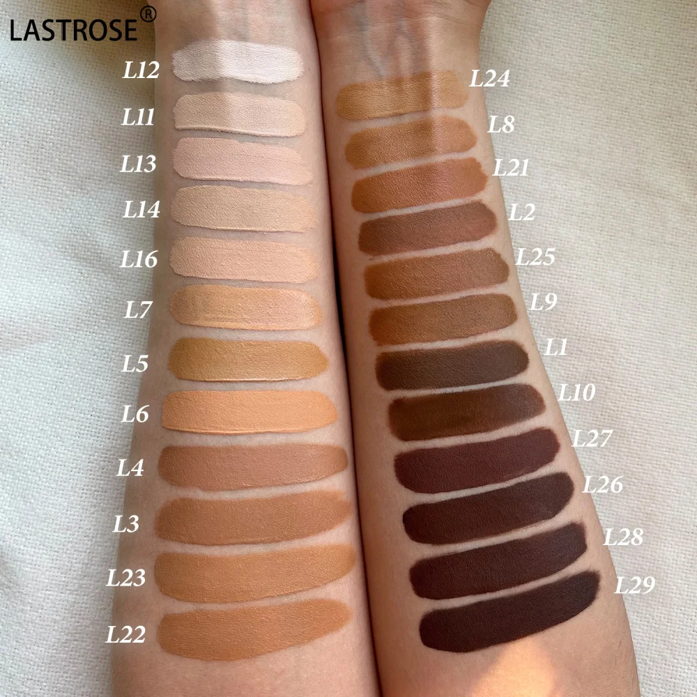 Luxury vegan full coverage foundation matte waterproof liquid foundation private label makeup face concealer foundation